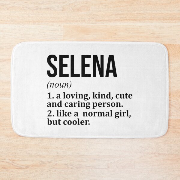 Item preview, Selena Name Definition designed and sold by XCIV.