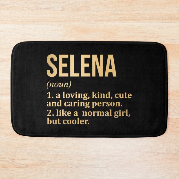 Item preview, Selena Name Definition in Gold designed and sold by XCIV.