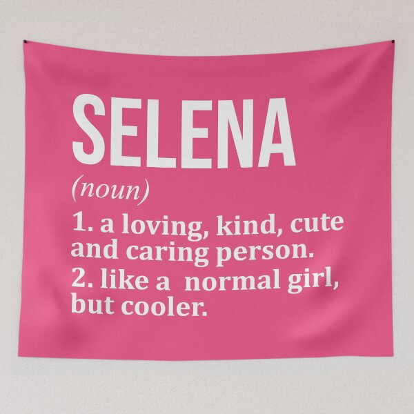 Item preview, Selena Name Definition for Women designed and sold by XCIV.