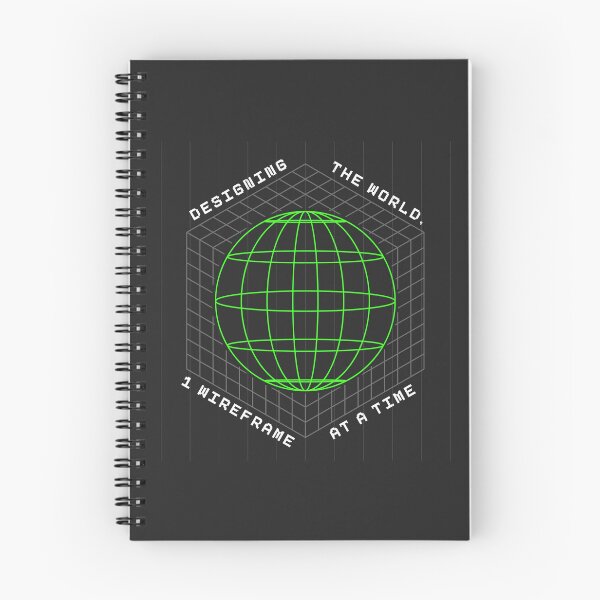 Item preview, Designing the world, One wireframe at a time. designed and sold by Code  Monkeys.