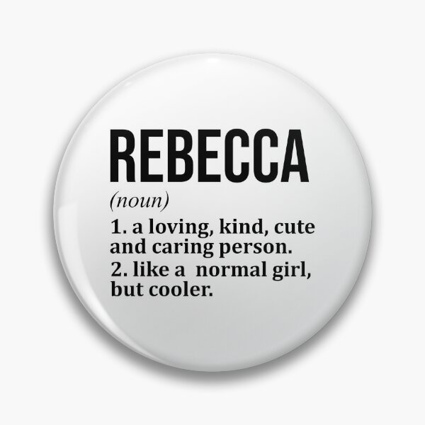 Item preview, Rebecca Name Definition designed and sold by XCIV.