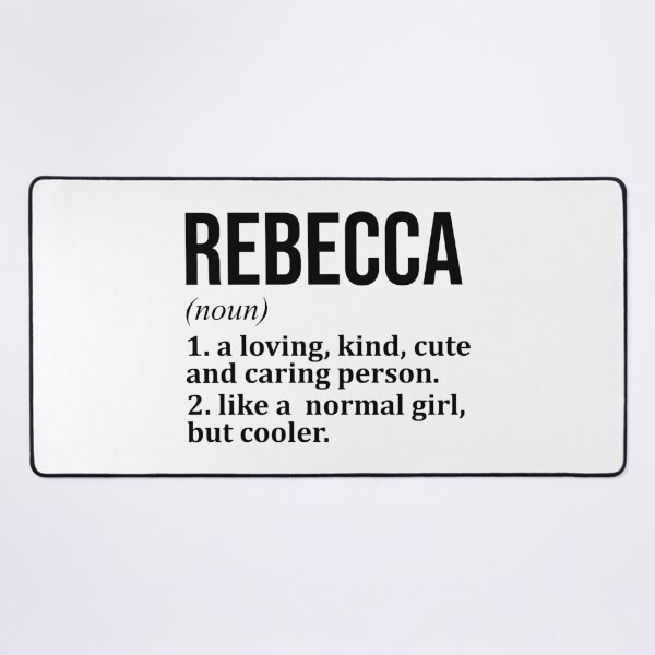 Item preview, Rebecca Name Definition designed and sold by XCIV.