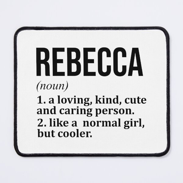 Item preview, Rebecca Name Definition designed and sold by XCIV.