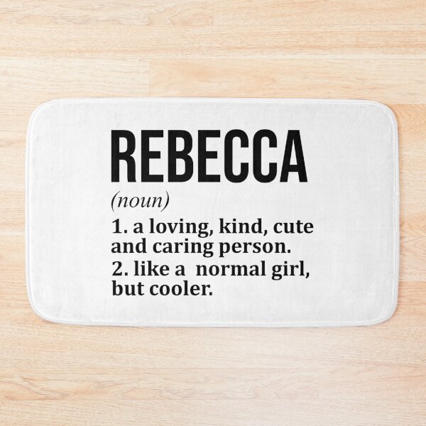 Item preview, Rebecca Name Definition designed and sold by XCIV.