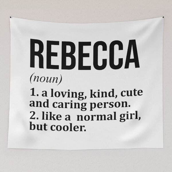Item preview, Rebecca Name Definition designed and sold by XCIV.