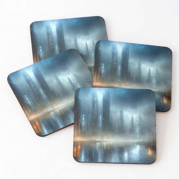 Item preview, Foggy metropolis designed and sold by occorocks.