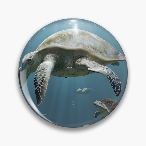 Item preview, tortuga y pez designed and sold by OverthoughtStudio.