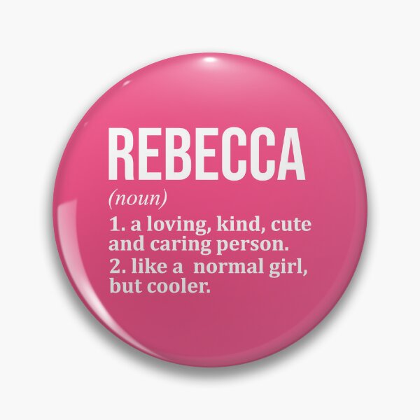 Item preview, Rebecca Name Definition for Women designed and sold by XCIV.