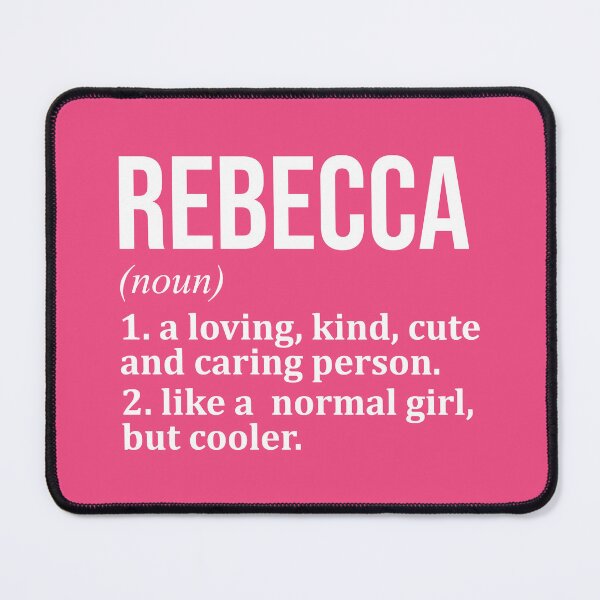 Item preview, Rebecca Name Definition for Women designed and sold by XCIV.