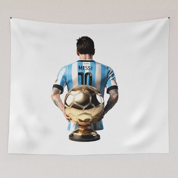 Item preview, Fútbol fútbol lionel messi barcellona argentina ilustración designed and sold by VincenzoIzzo.
