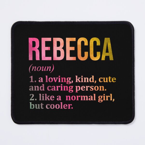 Item preview, Rebecca Name Definition in Watercolor designed and sold by XCIV.