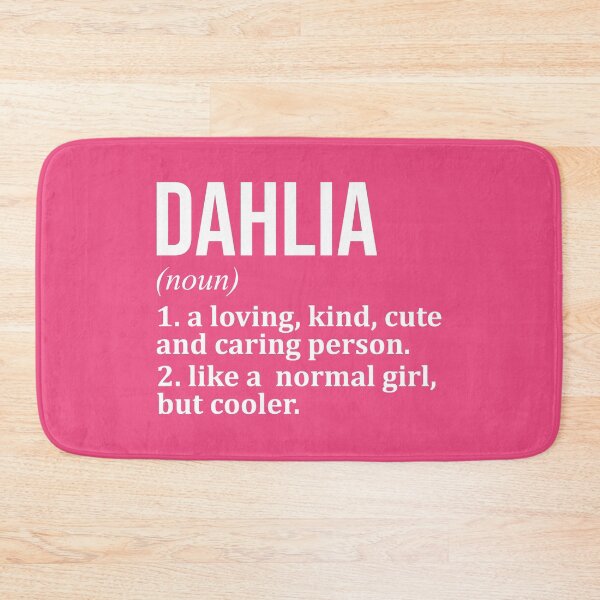 Item preview, Dahlia Name Definition for Women designed and sold by XCIV.