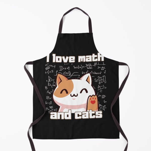 Item preview, I Love Math And Cats Mathematics Math designed and sold by belladesign7.