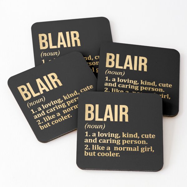 Item preview, Blair Name Definition in Gold designed and sold by XCIV.