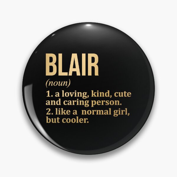 Item preview, Blair Name Definition in Gold designed and sold by XCIV.