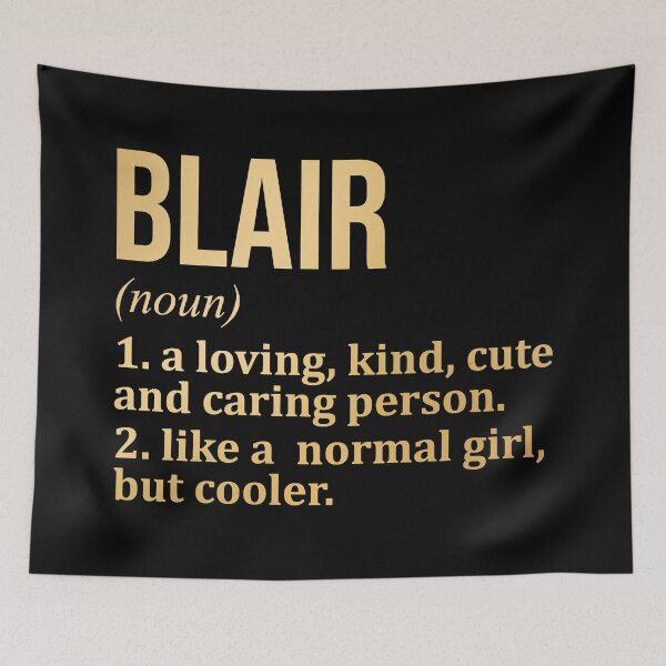 Item preview, Blair Name Definition in Gold designed and sold by XCIV.
