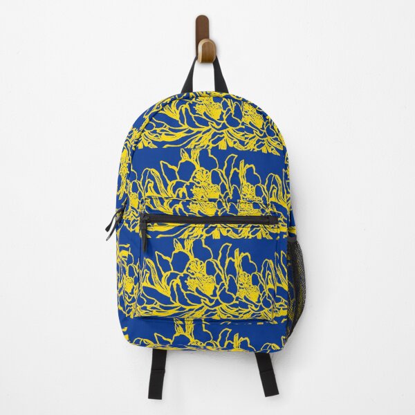 Item preview, Night Blooming Cereus Blue and Yellow designed and sold by Handwritten Aloha.