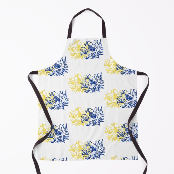 Item preview, Night Blooming Cereus Blue and Yellow designed and sold by Handwritten Aloha.