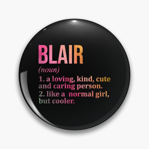 Item preview, Blair Name Definition in Watercolor designed and sold by XCIV.