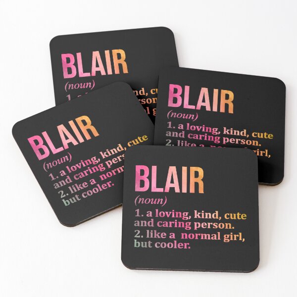 Item preview, Blair Name Definition in Watercolor designed and sold by XCIV.