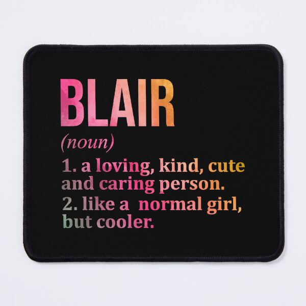 Item preview, Blair Name Definition in Watercolor designed and sold by XCIV.