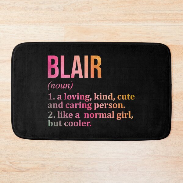 Item preview, Blair Name Definition in Watercolor designed and sold by XCIV.