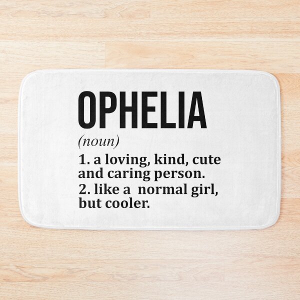 Item preview, Ophelia Name Definition designed and sold by XCIV.