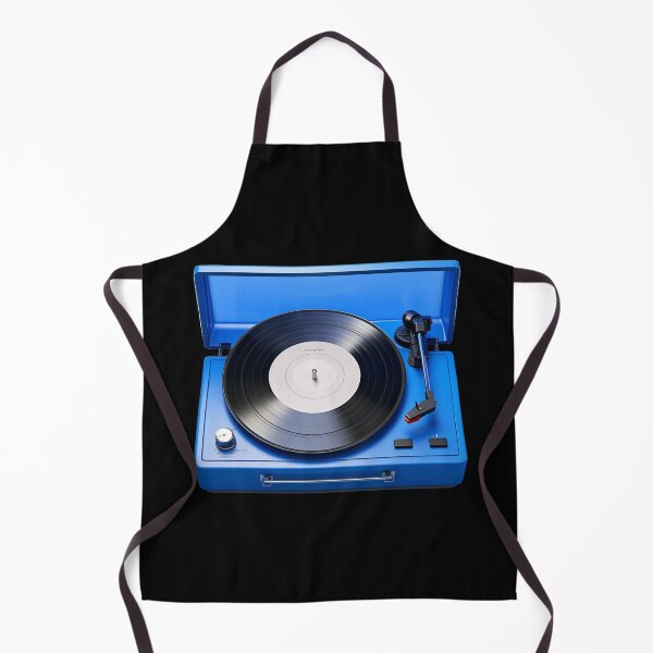 Item preview, Blue Vinyl Record Player. Funny Gifts For Music Lovers 2/2 designed and sold by MatSatArt.