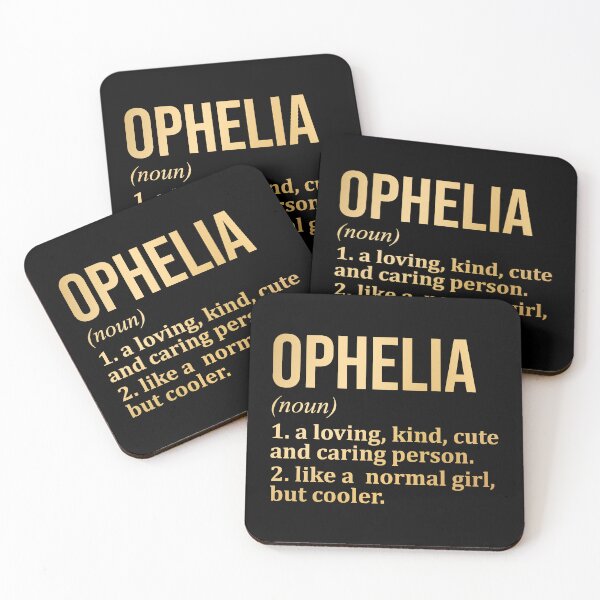 Item preview, Definición del nombre Ofelia en oro designed and sold by XCIV.