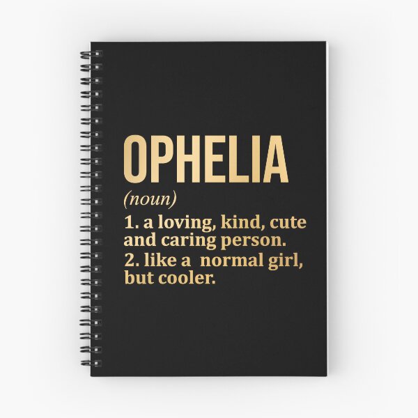 Item preview, Ophelia Name Definition in Gold designed and sold by XCIV.