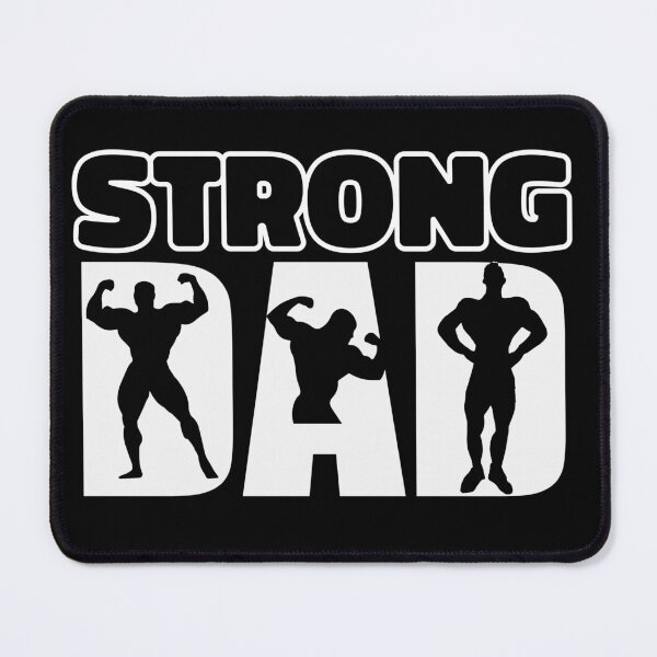 Item preview, Gym Dad: Bodybuilding Strong Gym Lover designed and sold by KrisRubinArt.