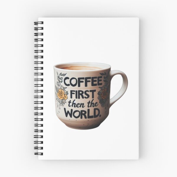 Item preview, Coffee First Then The World designed and sold by bkbh.