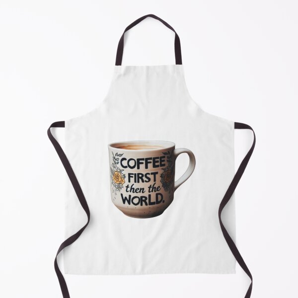 Item preview, Coffee First Then The World designed and sold by bkbh.