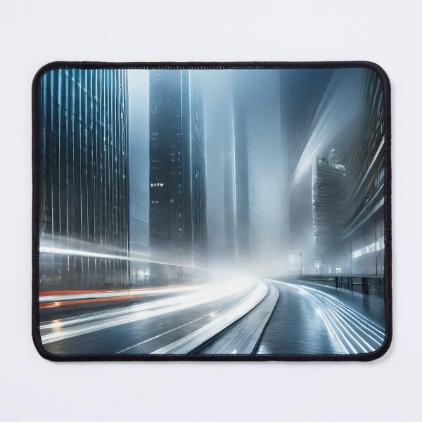 Item preview, Light trails in the metropolis designed and sold by occorocks.