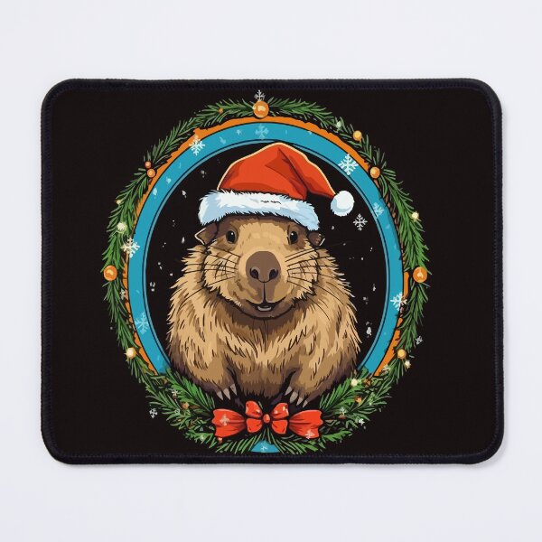 Item preview, Christmas Capybara designed and sold by creativellashop.