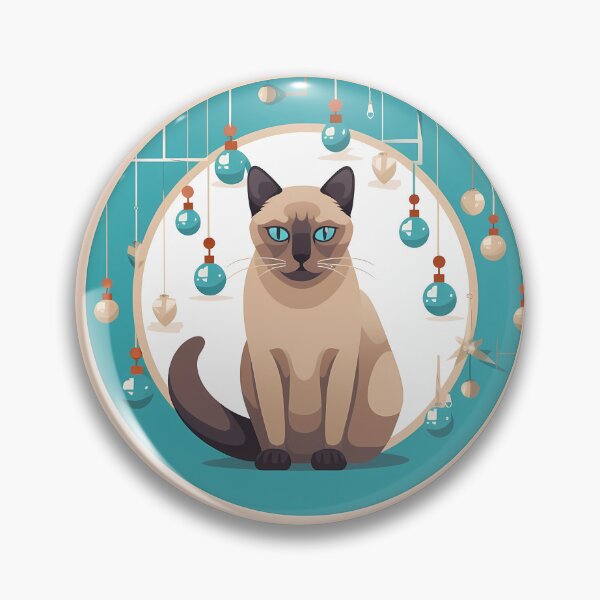 Item preview, Burmese Cat  Xmas Ornament, Love Cats designed and sold by Logiamerch.