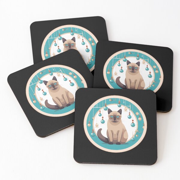 Item preview, Burmese Cat  Xmas Ornament, Love Cats designed and sold by Logiamerch.