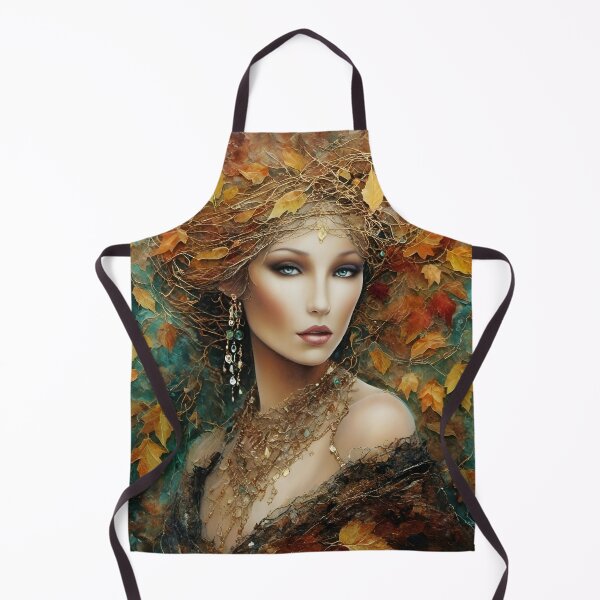 Item preview, Mysterious Lady of Autumn designed and sold by Art by Lilia.