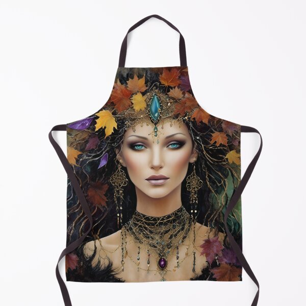 Item preview, Mysterious Lady of Autumn designed and sold by Art by Lilia.