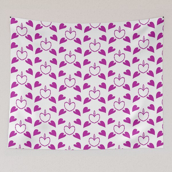 Item preview, Hand-Drawn Purple Hearts designed and sold by Victoria Rose.