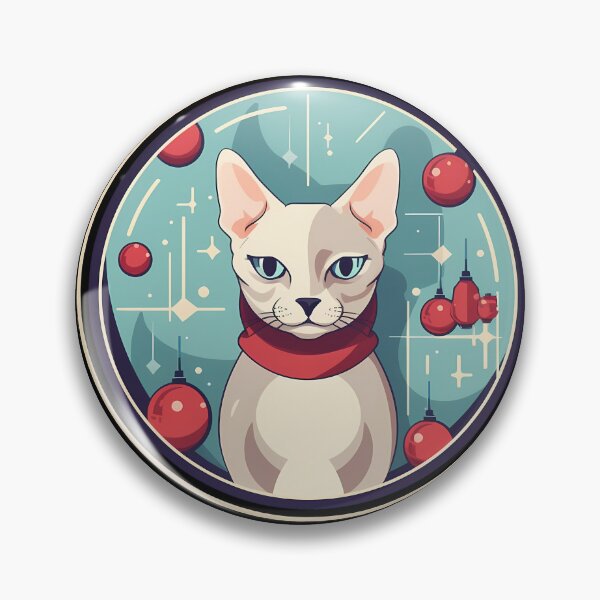 Item preview, Devon Rex Cat  Xmas Ornament, Love Cats designed and sold by Logiamerch.