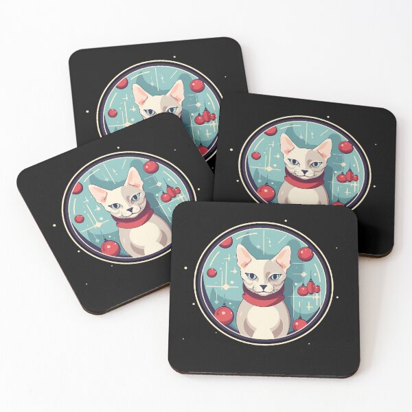 Item preview, Devon Rex Cat  Xmas Ornament, Love Cats designed and sold by Logiamerch.