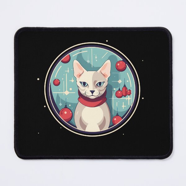 Item preview, Devon Rex Cat  Xmas Ornament, Love Cats designed and sold by Logiamerch.