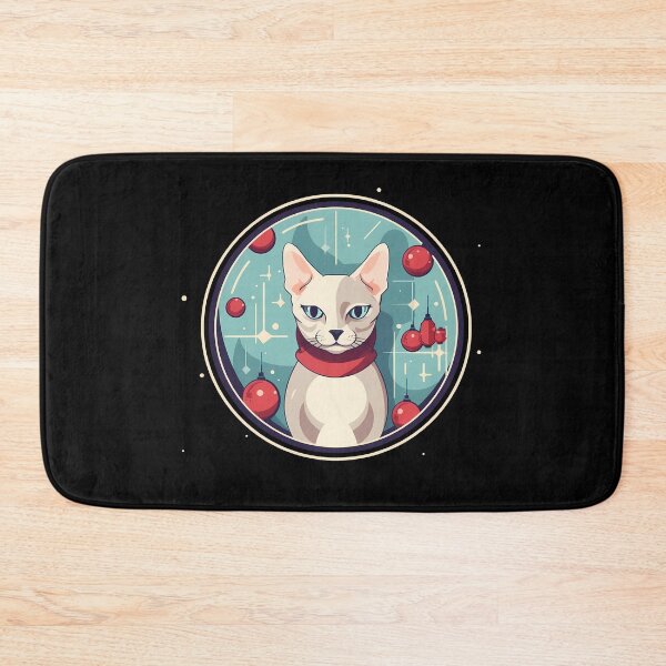 Item preview, Devon Rex Cat  Xmas Ornament, Love Cats designed and sold by Logiamerch.