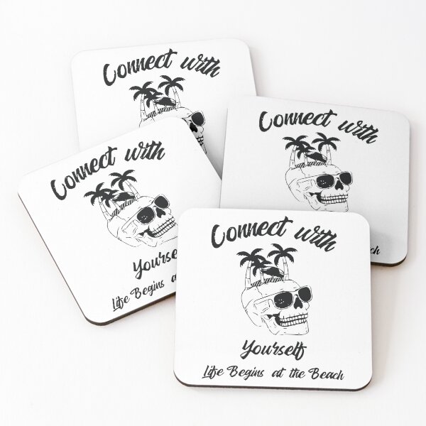 Item preview, CONNECT WITH YOURSELF: LIFE BEGINS AT THE BEACH designed and sold by BenO63.