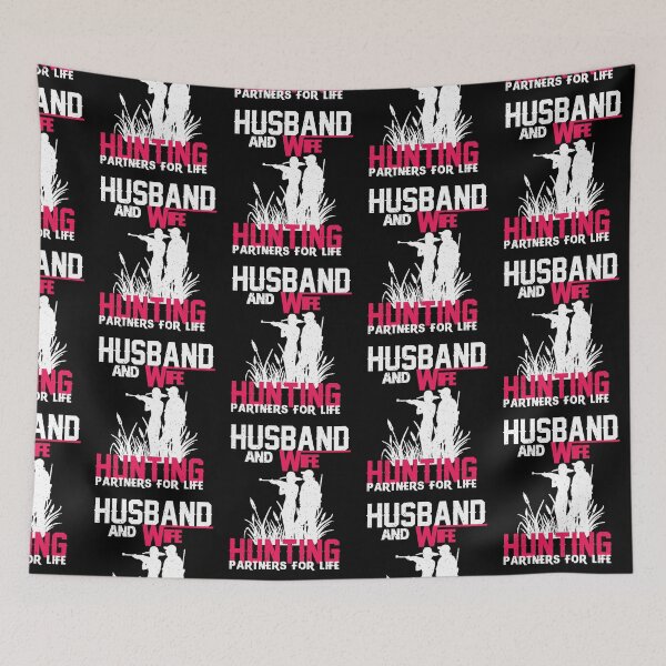 Item preview, Husband and wife hunting partners for life - Funny Dad designed and sold by EmiAndMike.