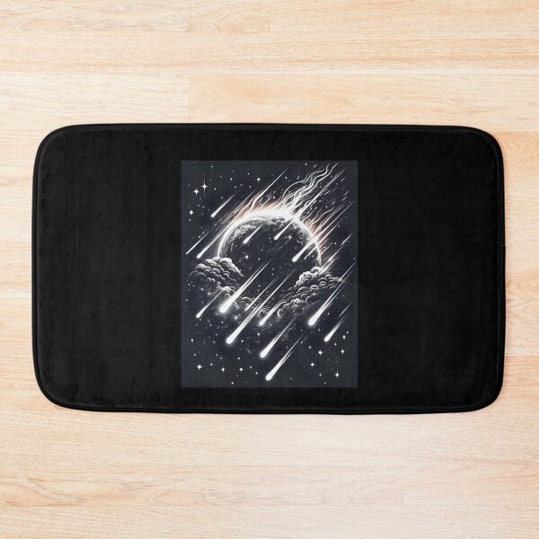 Item preview, meteor shower at night designed and sold by DesignVibesHub.