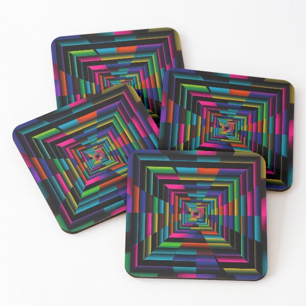 Item preview, Geometric Color Tunnel Illusion designed and sold by sagybp.