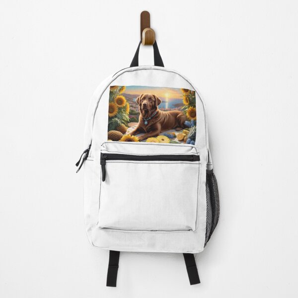 Item preview, Majestic Chesapeake Bay Retriever with Labradorite designed and sold by btcethnft.