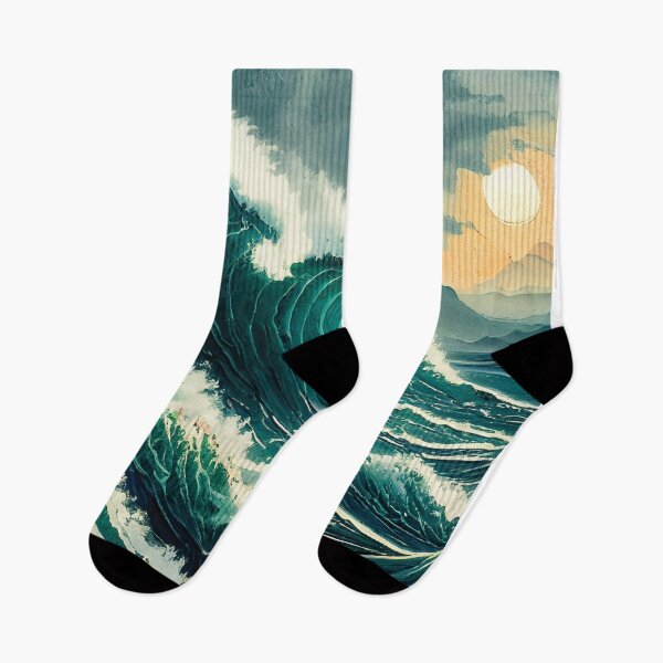 Item preview, Waves from Japan designed and sold by occorocks.